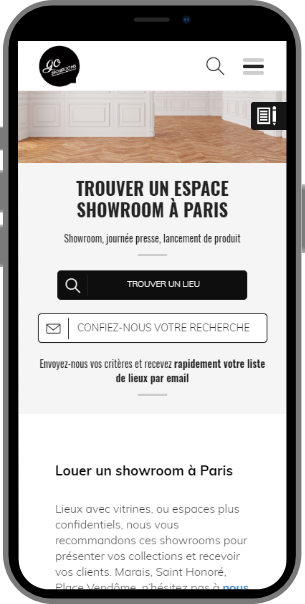 Go showrooms by Coccinet