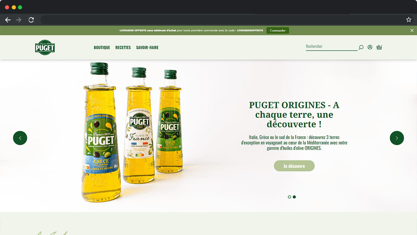 Huiles d'olive Puget - Boutique Puget